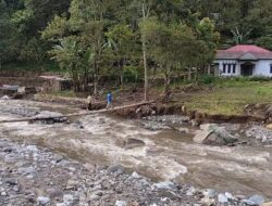 September Sabo Dam Dibangun di Tanah Datar