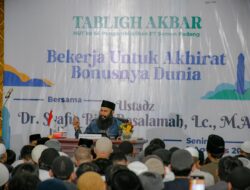 Meriahkan HUT ke-66 Pengambilalihan Pabrik dari Belanda, Tabligh Akbar PT Semen Padang Hadirkan Ustadz Syafiq Riza Basalamah