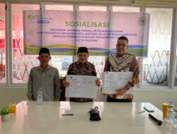 Berikan Perlindungan Pekerja, PD Muhammadiyah Kota Padang Tandatangani MoU dengan BPJS Ketenagakerjaan