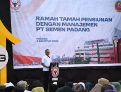 PT Semen Padang Bayarkan JHT dan Tunjangan Kesehatan Pensiunan