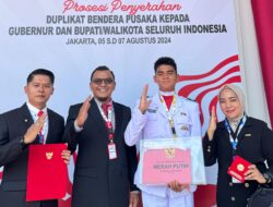 Pemko Payakumbuh Menerima Duplikat Bendera Pusaka dari BPIP Republik Indonesia