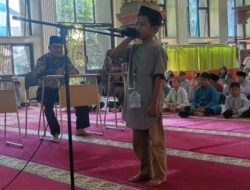 Pengurus Masjid Al Hidayah Pariaman Gelar Lomba Azan