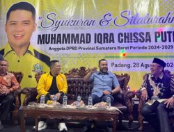 Syukuran Ketua DPD Golkar Kota Padang, Iqra Chissa, Ajak Relawan Dukung Fadly Amran-Maigus Nasir