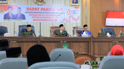 DPRD Pasaman Gelar Rapat Paripurna Dengarkan Pidato Kenegaraan