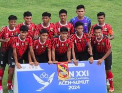 PON XXI ACEH-SUMUT : Hajar Gorontalo Tiga Gol, Sumbar Amankan Tiga Poin