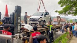 Kecelakaan di Silaiang Bawah Padang Panjang, 3 Orang Luka-luka