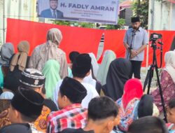 50 Anak Yatim Binaan Yayasan Amal Salih Doakan Fadly Amran Jadi Wako Padang