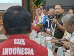 PON XXI ACEH-SUMUT : Nisfan Keluhkan Porsi Gizi Atlet dan Tambahan Kelas Cabor di Rakor CDM