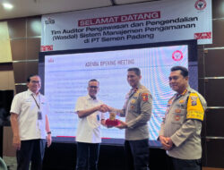 Tim Wasdal Mabes Polri Lakukan Audit Sistem Manajemen Pengamanan di PT Semen Padang