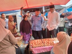 Mahyeldi Serap Aspirasi Pedagang di Pasar Aia Manggih Pasaman