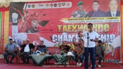 Kejuaraan Taekwondo Champions Bupati Cup III Pesisir Selatan Dibuka