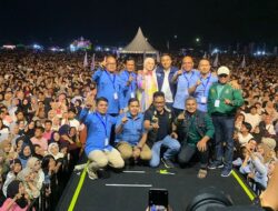 Konser Sumbar 1 Gercep Dipenuhi Lautan Manusia, Massa Kobarkan Semangat Kemenangan untuk Mahyeldi-Vasko