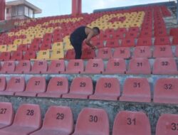 Pengelola Terus Percantik Stadion Agus Salim