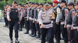 Kapolres Gelar Apel Pergeseran Pasukan untuk Hadapi Hari Pemungutan Suara