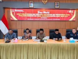 Besok, KPU Gelar Debat Calon Gubernur dan Wagub Sumbar