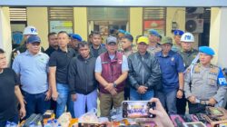 Kampung Narkoba Pasar Gaung Padang Digerebek Aparat