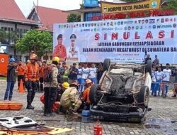 Latihan Gabungan Bersama Basarnas, Tingkatkan Kesiapsiagaan Megathrust di Padang