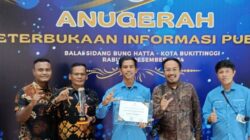 Nagari Air Haji Barat, Juara I Keterbukaan Informasi Publik Tingkat Sumbar