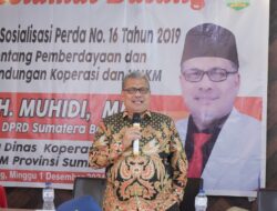 Ketua DPRD Sumbar Muhidi Ajak Masyarakat Dirikan dan Kembangkan UMKM