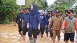 Bupati Tinjau Sejumlah Lokasi Bencana di Dharmasraya